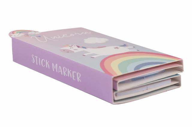 Carnet de Notes Repositionnables Licorne - HKM - 120 Feuillets