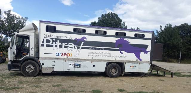 Camion renault pl 8 places / sellerie / refait