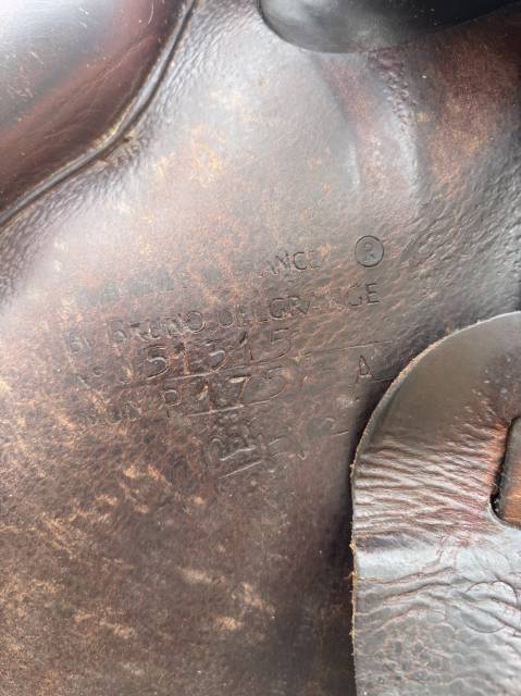 Selle Bruno Delgrange Partition 17.5 pouce
