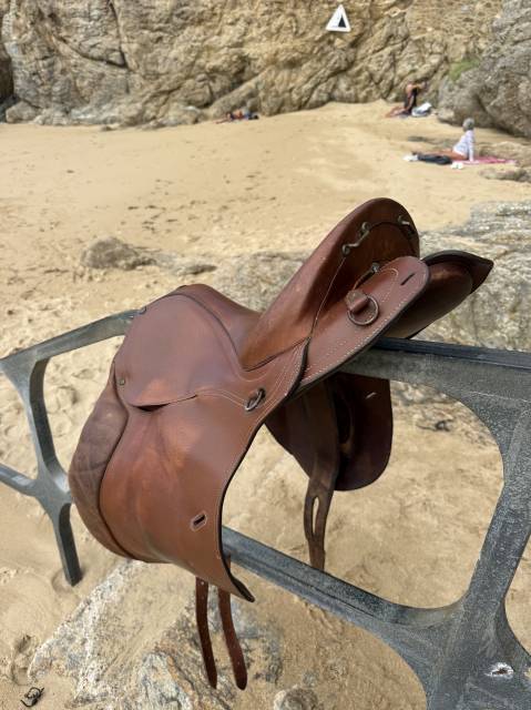 Selle trec forestier 17 pouces 