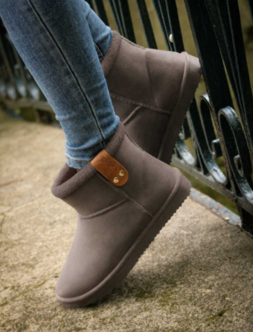 Boots fourr&eacute;es - PENELOPE COLLECTION - Caoutchouc imperm&eacute;able