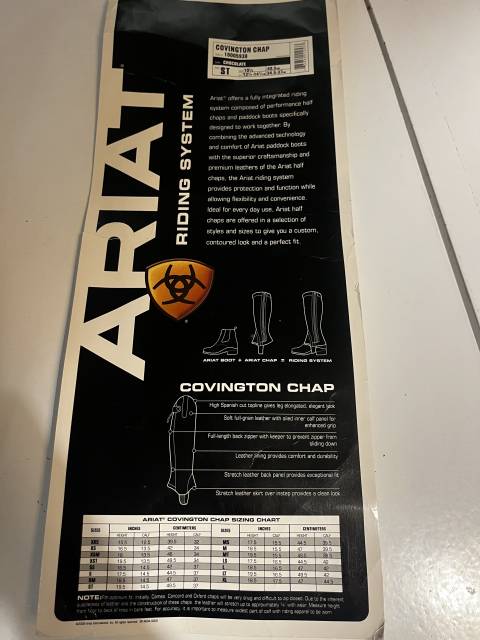 Mini Chaps Ariat