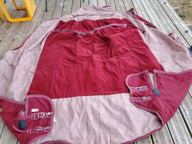 Couverture cheval rabat ventral 6.9