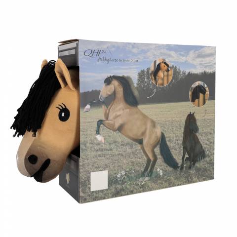 Hobby Horse Nalanta - QHP - Pelage doux et crini&egrave;re &agrave; coiffer