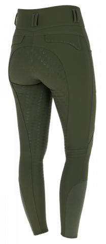 Pantalon d'&Eacute;quitation Taille Haute Fond Int&eacute;gral - Covalliero - Grip silicone