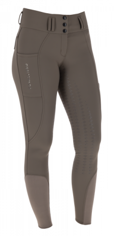 Pantalon d'Équitation Taille Haute Fond Intégral - Covalliero - Grip silicone