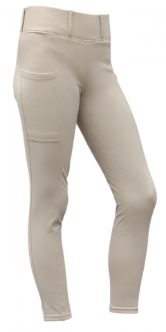 Legging d'&Eacute;quitation Hiver Enfant Fond Int&eacute;gral - Covalliero - Stretch 4 Sens