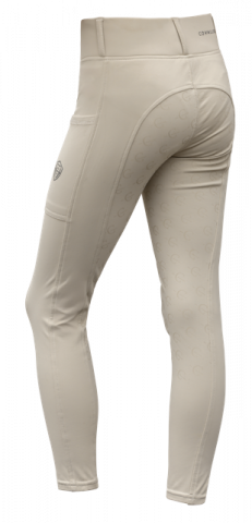 Legging d'&Eacute;quitation Hiver Enfant Fond Int&eacute;gral - Covalliero - Stretch 4 Sens