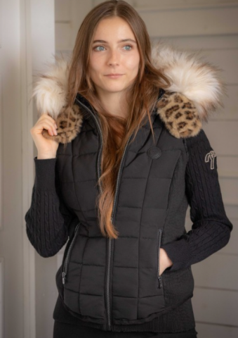 Bombers r&eacute;versible Leoroge sans manches - PENELOPE COLLECTION