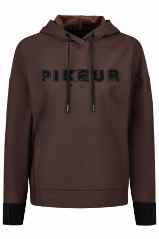 Sweat &agrave; Capuche Plushluxe - Pikeur - Tissu technique doux