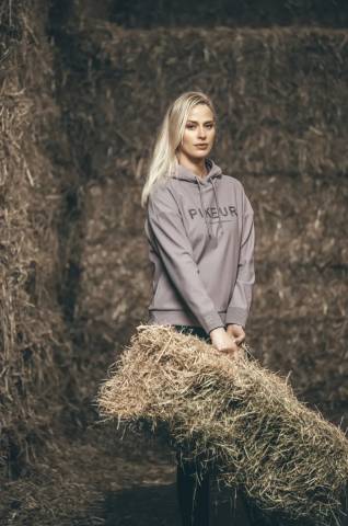 Sweat &agrave; Capuche Plushluxe - Pikeur - Tissu technique doux
