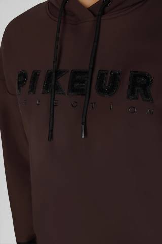 Sweat &agrave; Capuche Plushluxe - Pikeur - Tissu technique doux