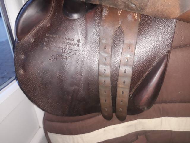 Selle Bruno Delgrange partition 17.5 