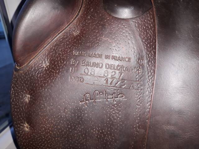 Selle Bruno Delgrange partition 17.5 
