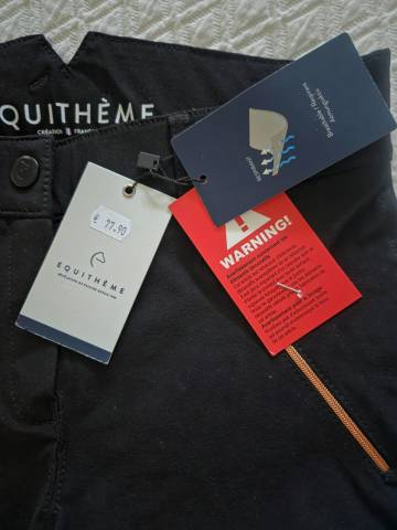 pantalon equitation Equith&egrave;me neuf etiquette