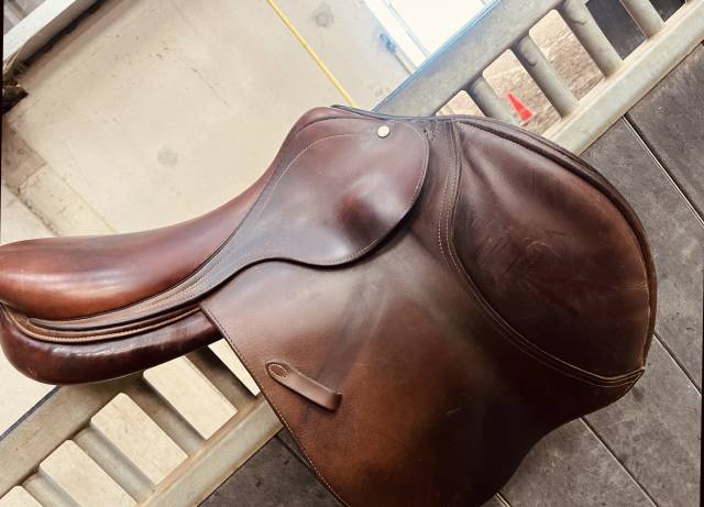 Selle mixte/cso jean luc maurel 17,5