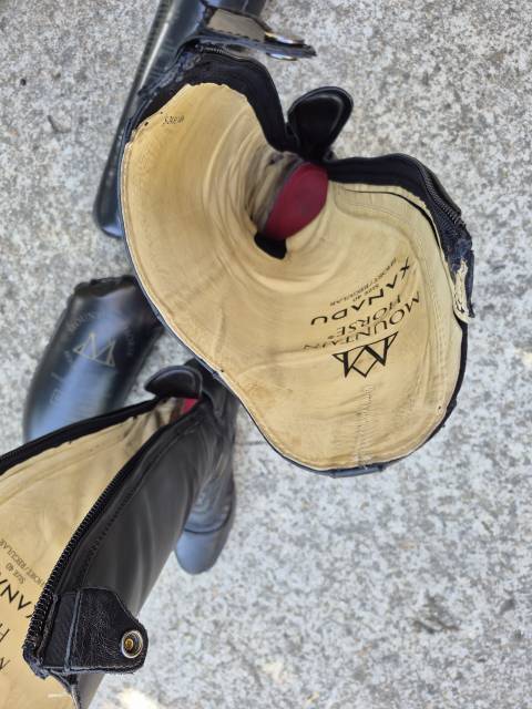 Bottes &eacute;quitation Mountain Horse Xanadu Short/Regular. Taille 40.