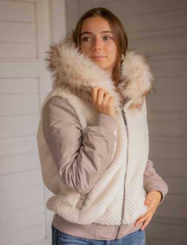 Bomber réversible Lyon - PENELOPE COLLECTION - Ultra cosy