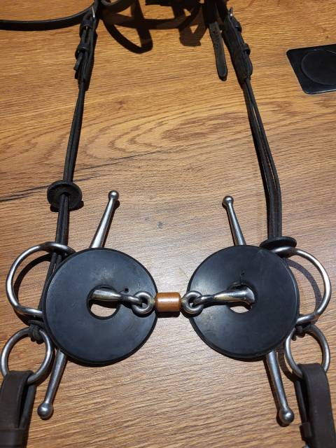 Mors releveur double brisure