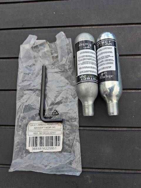 gilet air bag adulte 
