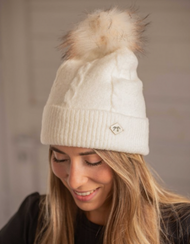 Bonnet Michka - Pénélope Collection - Maille torsadée