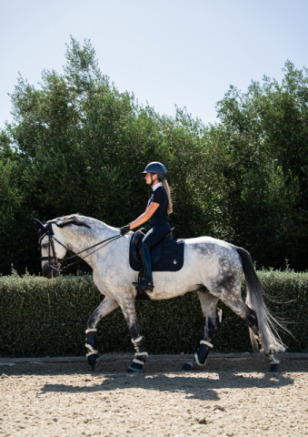 Tapis de Dressage Spineshield Swarovski - Samshield - Mousse haute densit&eacute;