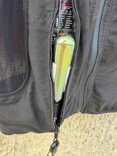 Airbag Spark Man&egrave;ge taille M