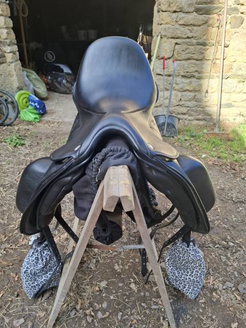 Selle fairfax deluxe low wither monoflap dressage 17.5