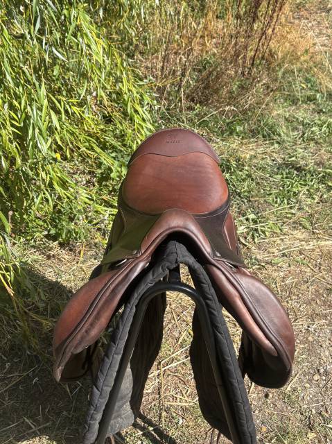 ? Selle Antares &ndash; cuir marron &ndash; 2022 &ndash; tr&egrave;s bon &eacute;tat