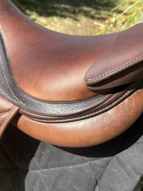 ? Selle Antares &ndash; cuir marron &ndash; 2022 &ndash; tr&egrave;s bon &eacute;tat