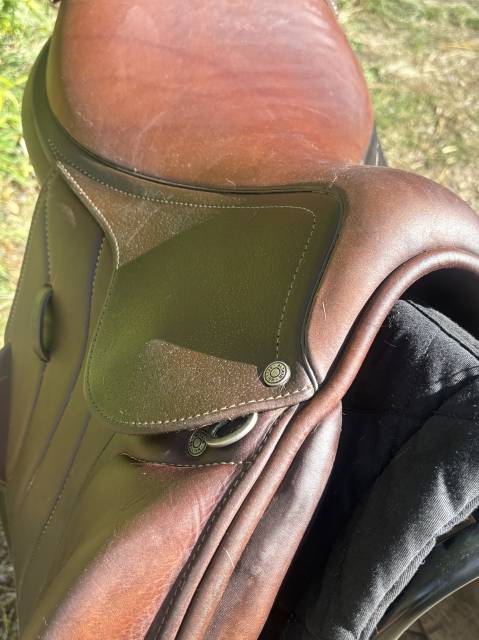 ? Selle Antares &ndash; cuir marron &ndash; 2022 &ndash; tr&egrave;s bon &eacute;tat