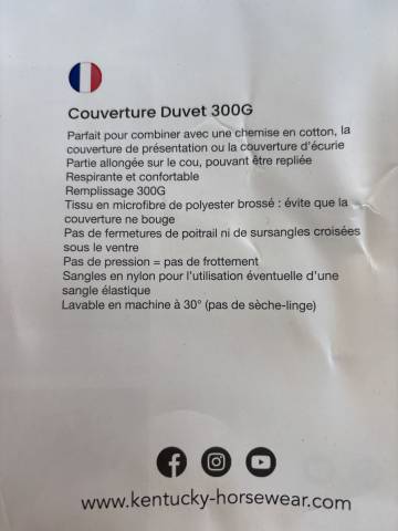 Sous couverture kentucky 