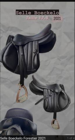 Selle forestier boeckelo 17.5