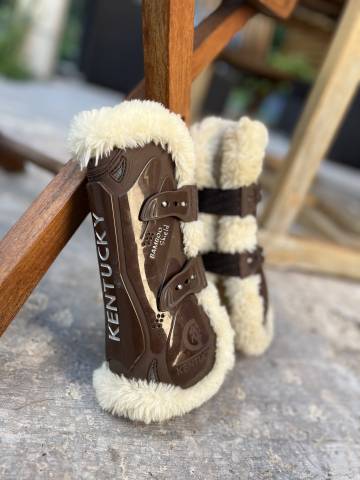 guetre kentucky marron 