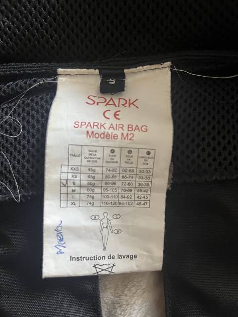 Airbag Spark M2 taille S