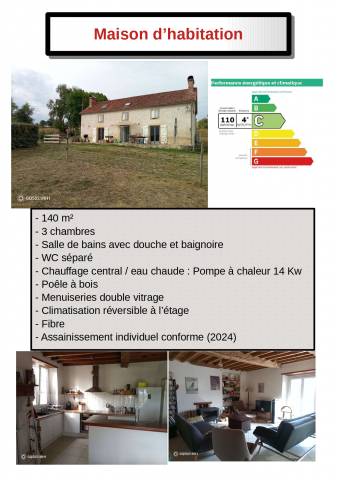 Vente propriété équestre avec gîte, 5ha