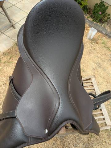 Selle wintec 500 hart 17 pouces marron