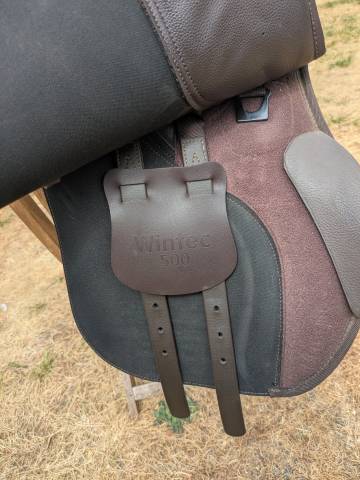 Selle wintec 500 hart 17 pouces marron