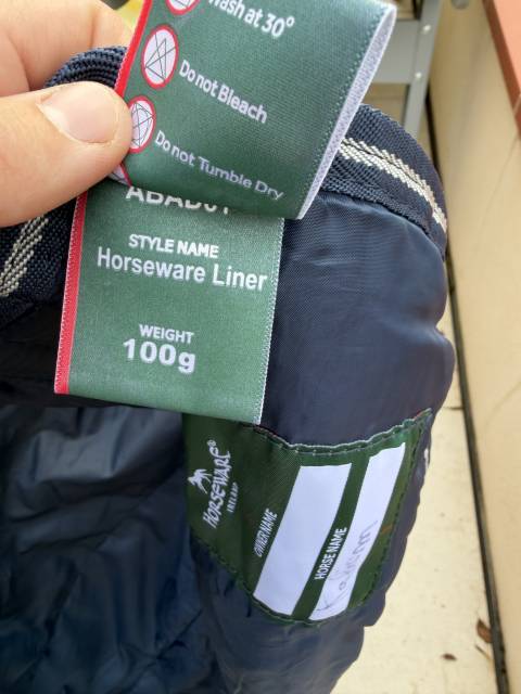 Liner horsware 100g