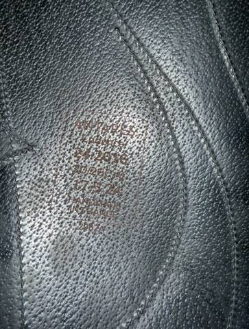 Selle dressage noir Antar&egrave;s cadence 17,5