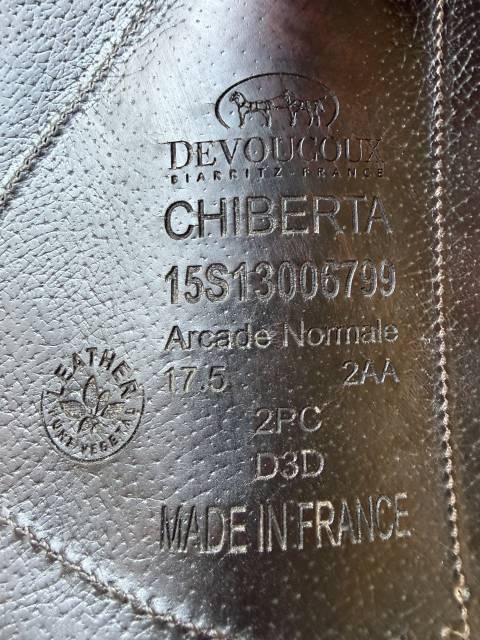 Selle Chiberta Devoucoux 17,5
