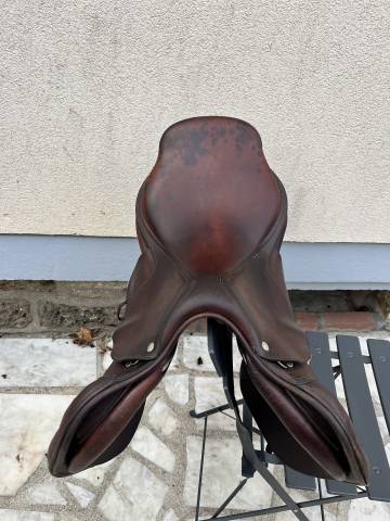 Selle CWD 17 pouces - cuir marron 