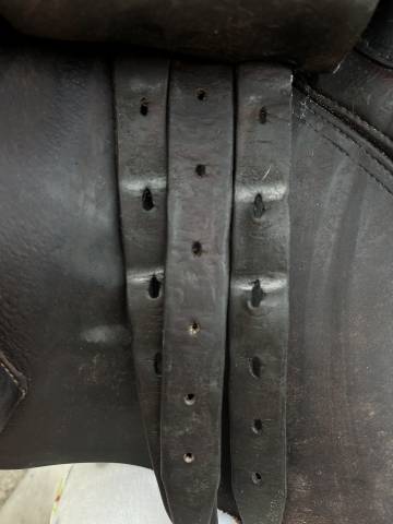 Selle CWD 17 pouces - cuir marron 