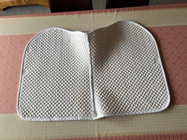 tapis de selle dressage Passier blanc