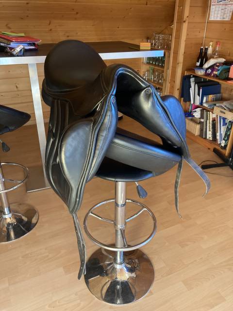 Selle dressage equestro 