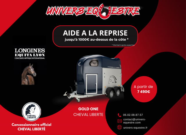  promotion van cheval liberte gold one : 1 - 1/2 place 