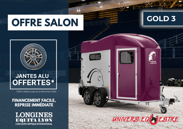 Van cheval liberte gold 3 - nouveaute