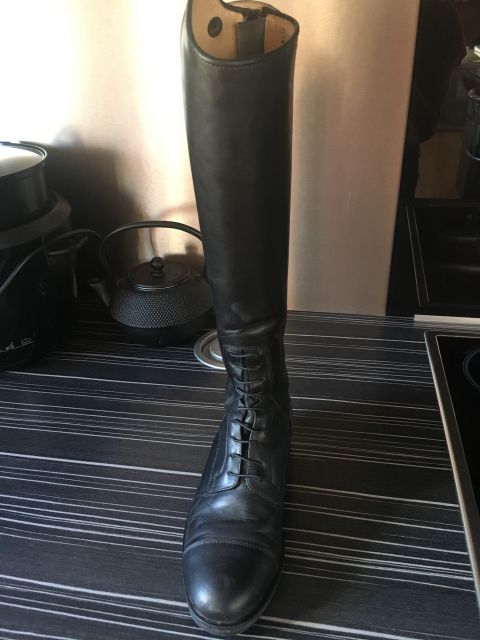 Bottes en cuir italien 