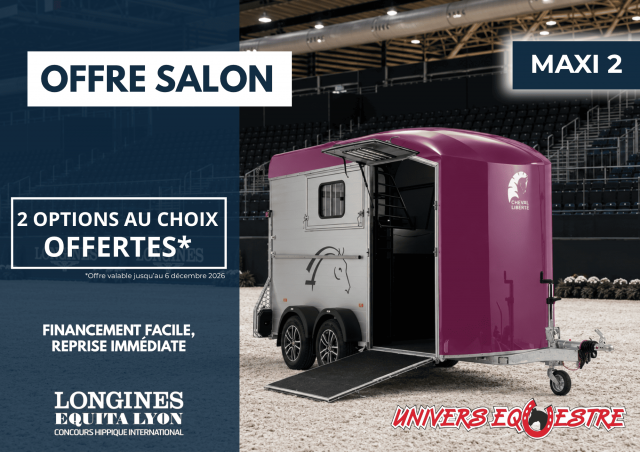 Van maxi 2 cheval liberte - nouveaute