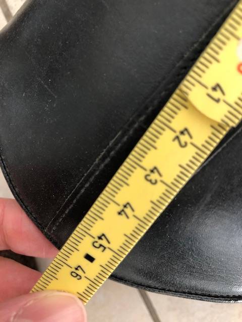 bottes noire cuir véritable italien pointure 40